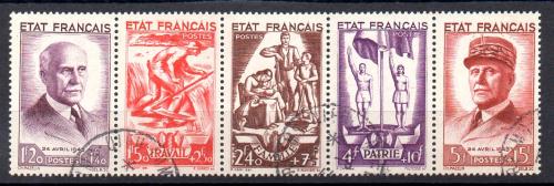 Francia A&ntilde;o 1943 N&ordm; Yvert 580A (o)